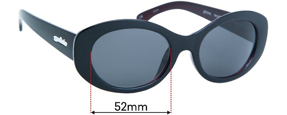 Szade Gilmore Replacement Sunglass Lenses - 52mm Wide